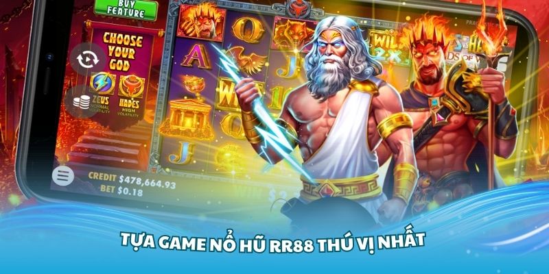 Trải nghiệm các tựa game nổ hũ RR88 thú vị nhất